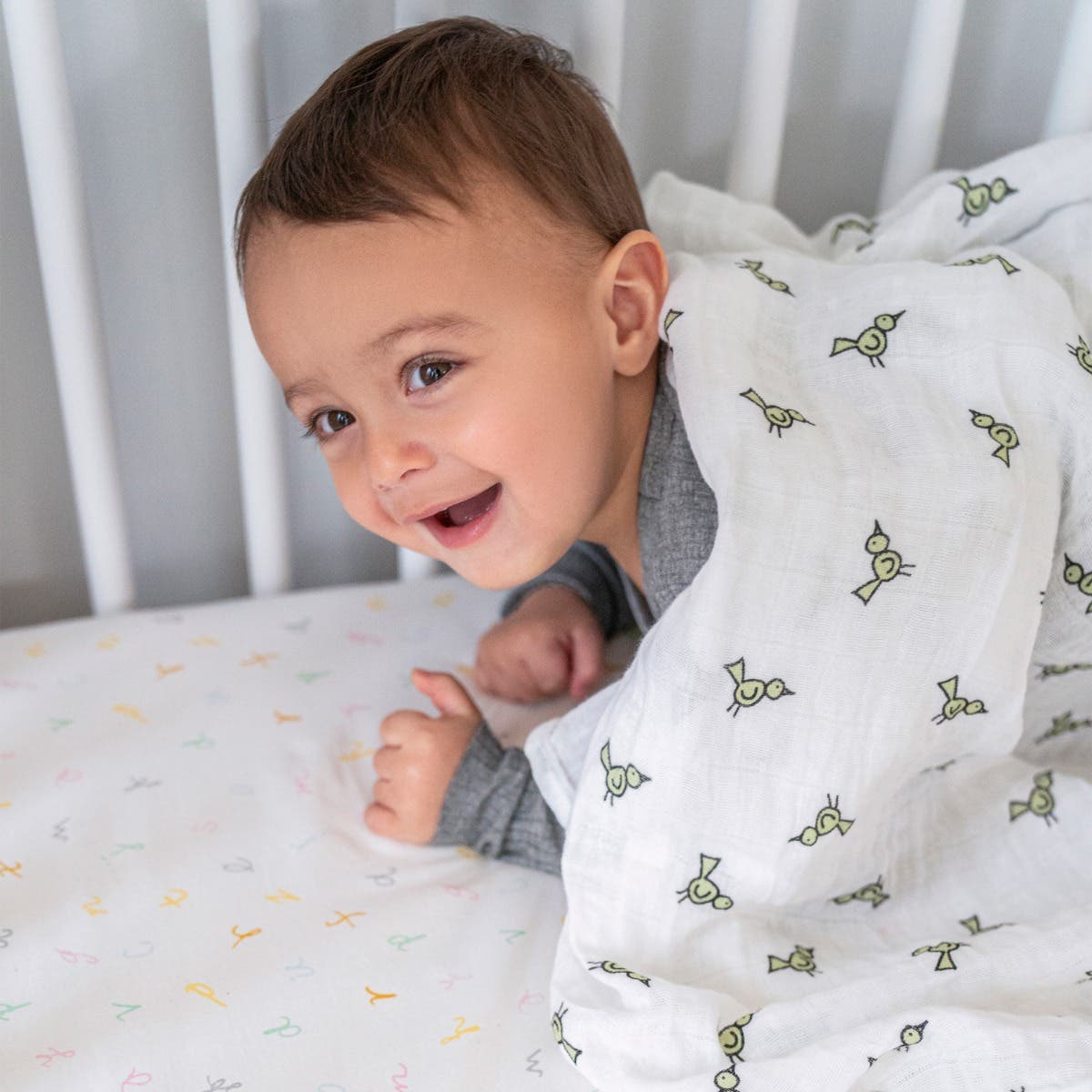 Jungle Jam Classic Muslin Large Swaddle Blankets - 4 Pack